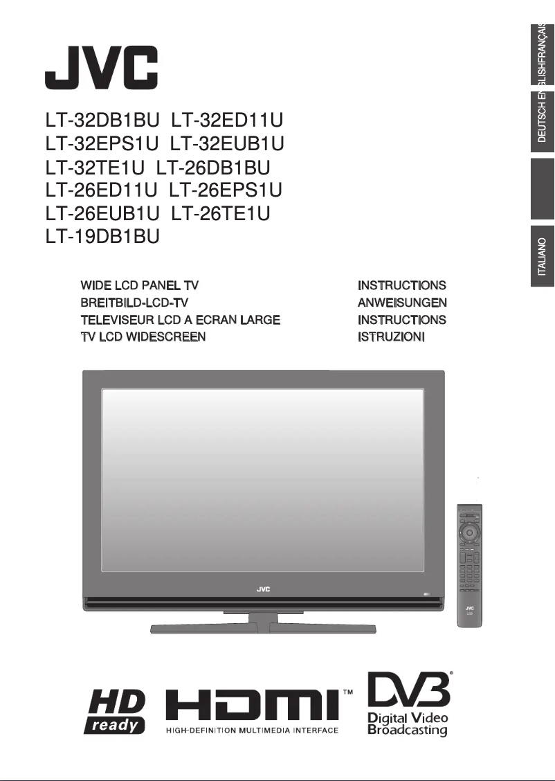 Página 1 del manual Manual de usuario JVC LT-32EPS1