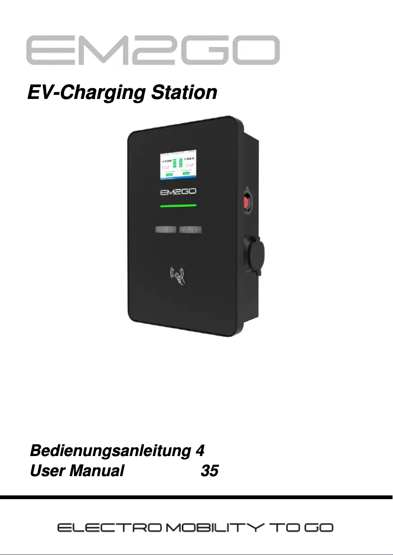 Imagen de la primera página del manual del dispositivo EMN022ADS0GMB