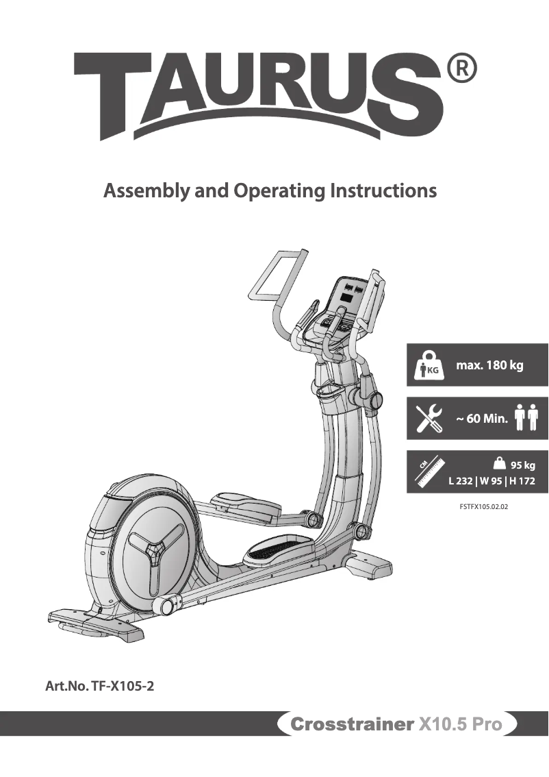 Imagen de la primera página del manual del dispositivo X10.5 Pro