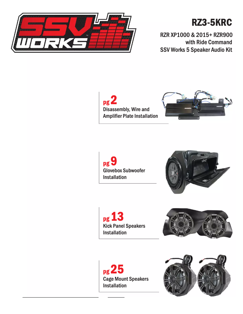 Imagen de la primera página del manual del dispositivo RZ3-5KRC