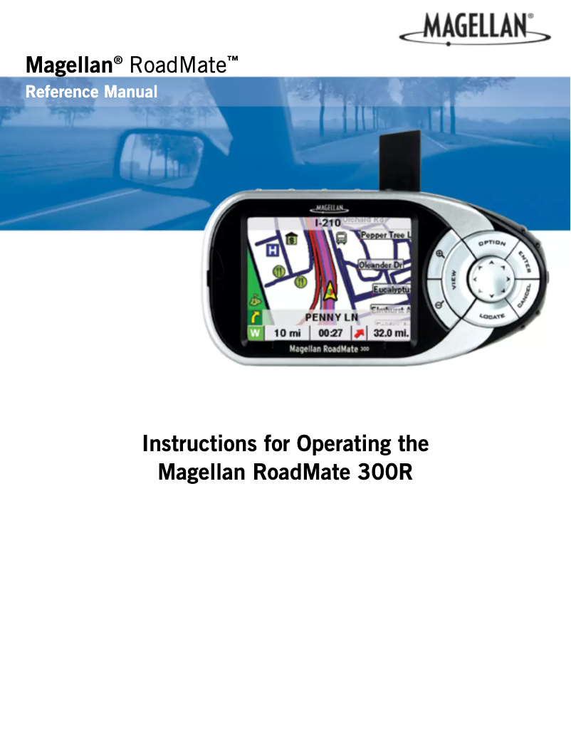Página nº 1 - Manual de usuario Magellan RoadMate 300R
