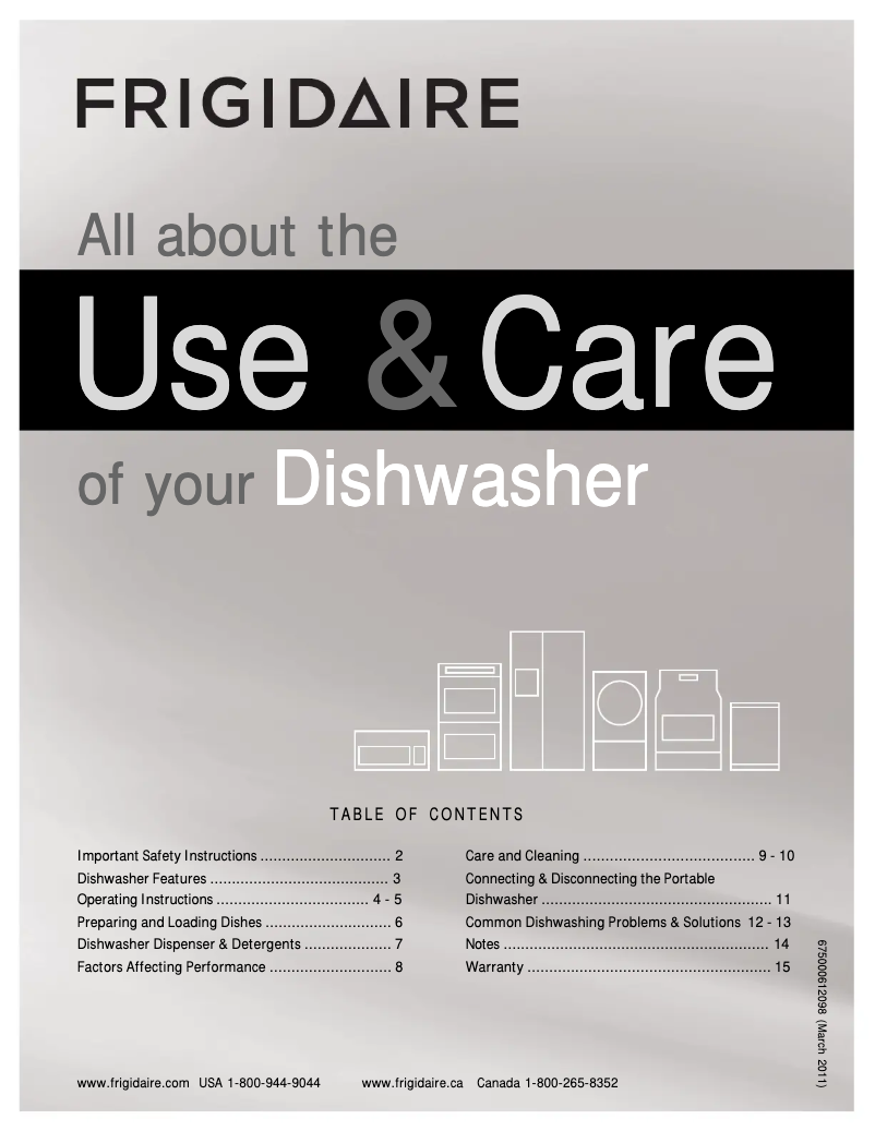 Imagen de la primera página del manual del dispositivo FFBD1821M