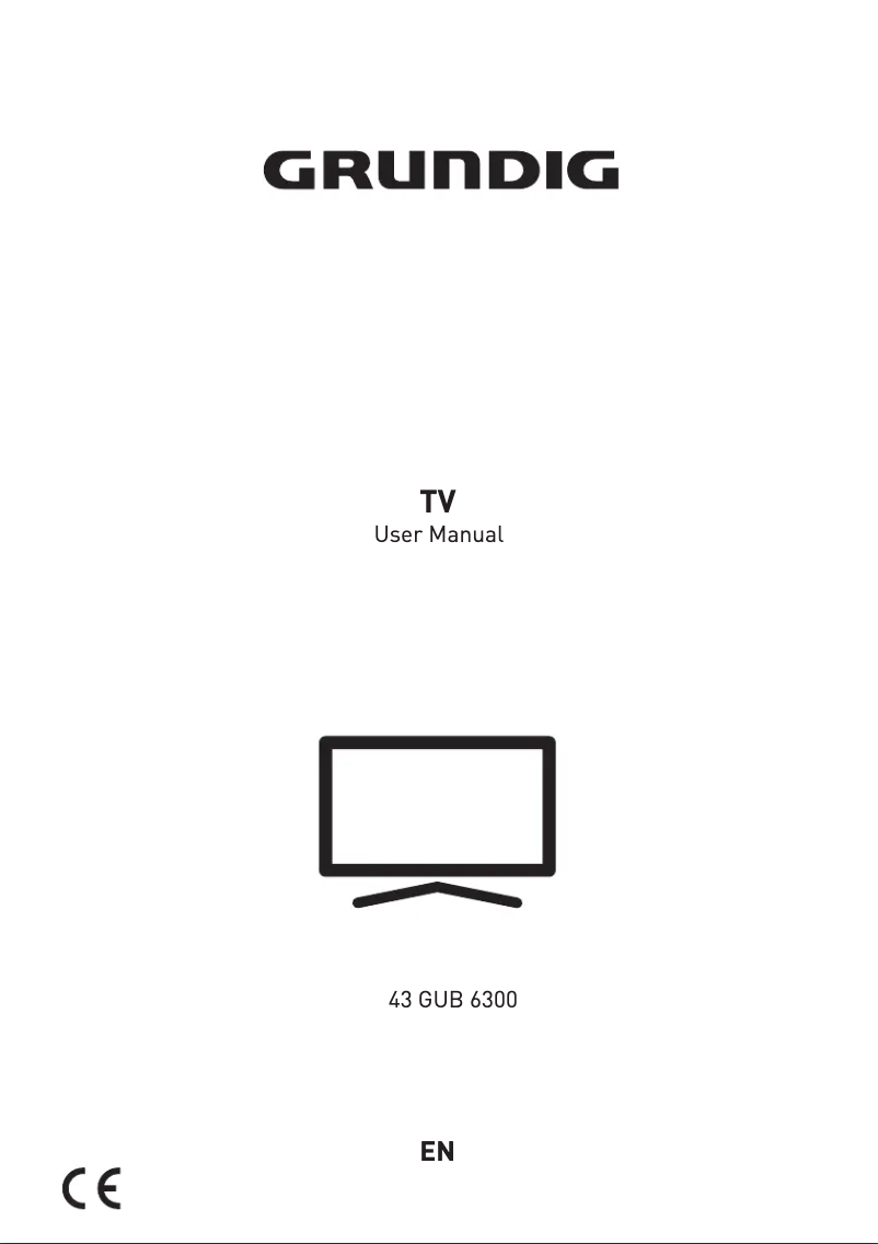 Página 1 del manual Manual de usuario Grundig 43 GUB 6300