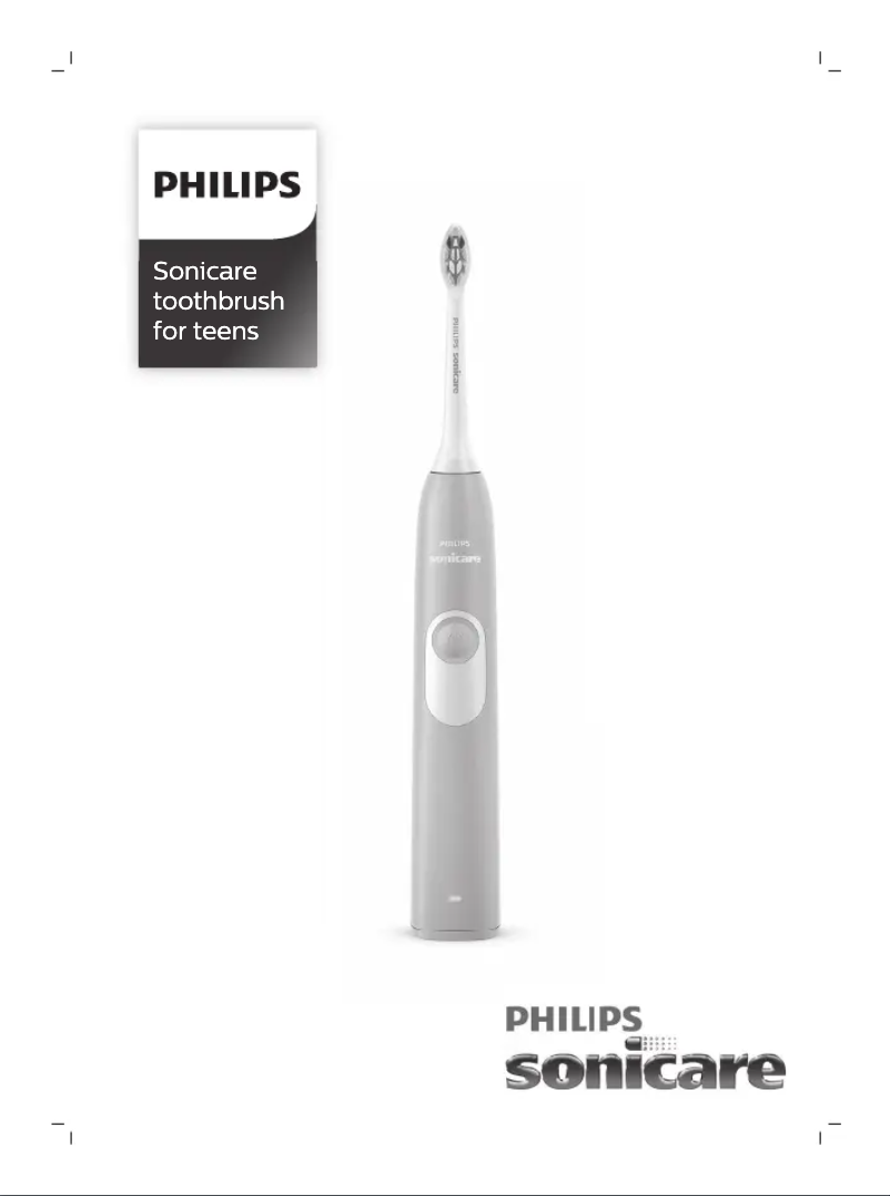 Página 1 del manual Manual de instrucciones Philips Sonicare HX6223