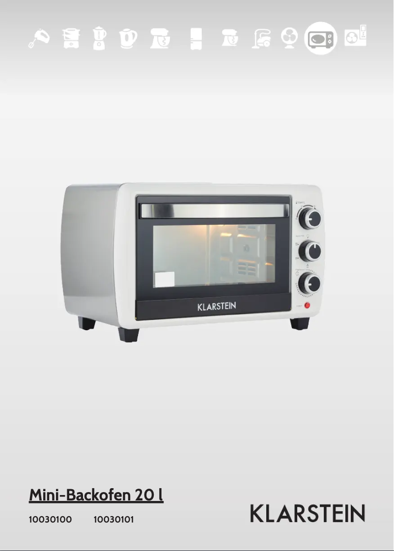 Página 1 del manual Manual de usuario Klarstein Mini 10030100