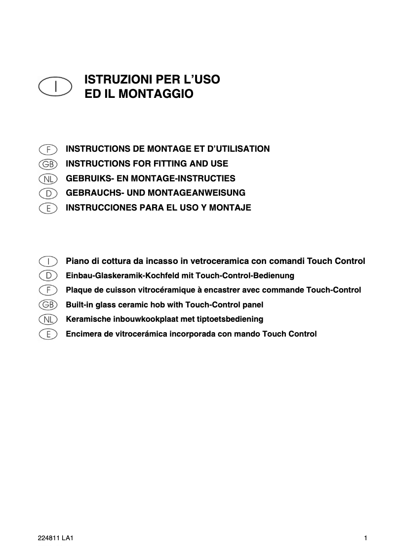 Imagen de la primera página del manual del dispositivo SE2664TCX