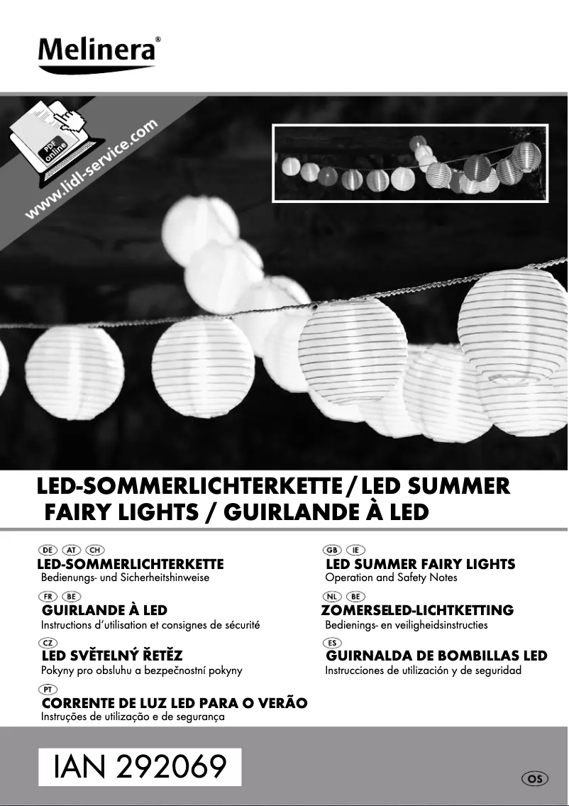 Imagen de la primera página del manual del dispositivo IAN 273579