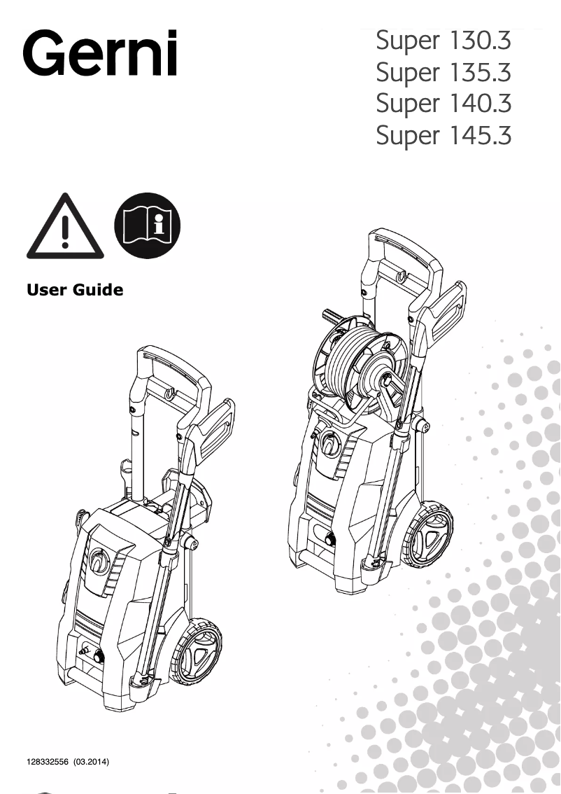 Imagen de la primera página del manual del dispositivo Super 145.3