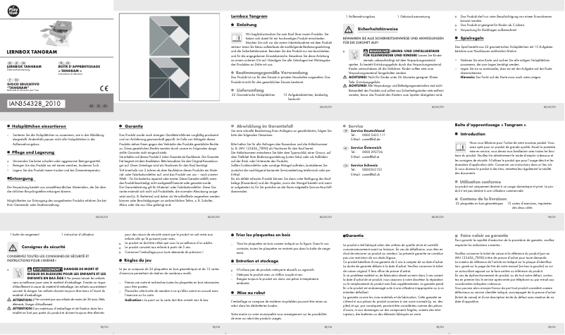 Imagen de la primera página del manual del dispositivo HG06910