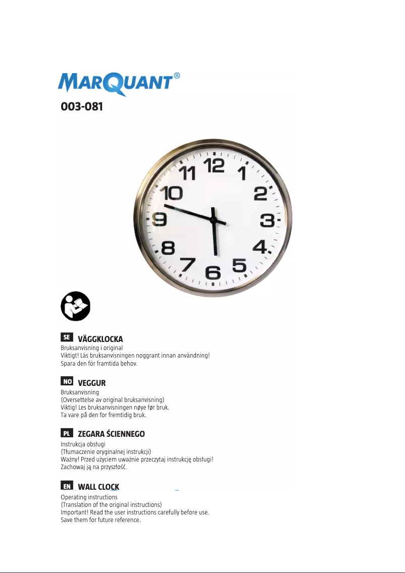 Imagen de la primera página del manual del dispositivo 003-081