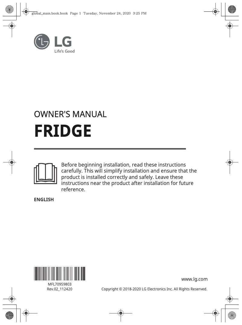 Imagen de la primera página del manual del dispositivo KL5241PZJZ