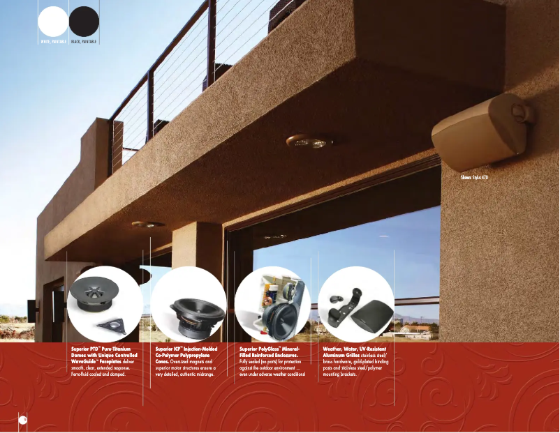 Página 1 del manual Ficha técnica Paradigm Stylus 270