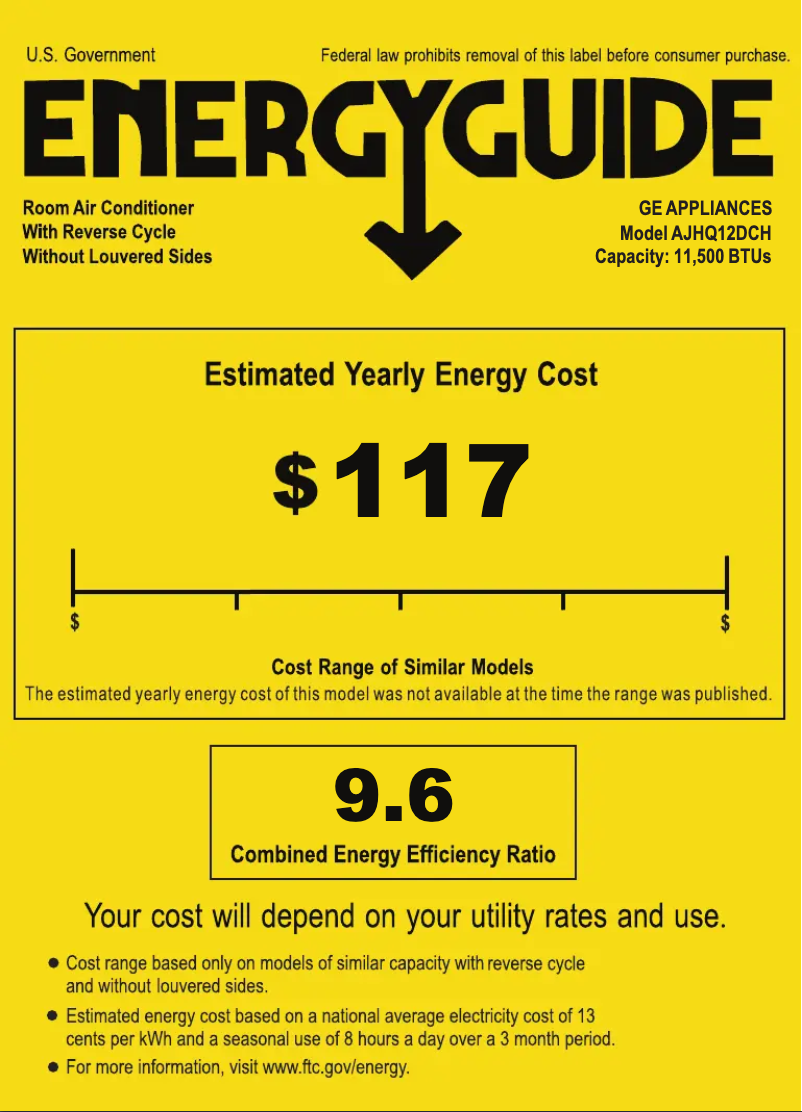 Imagen de la primera página del manual del dispositivo AJHQ12DCH