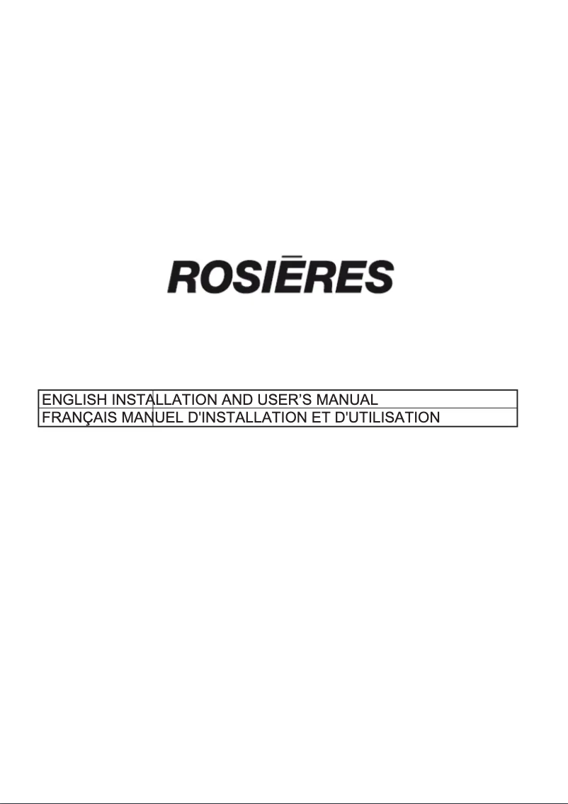 Imagen de la primera página del manual del dispositivo RTSI9CBK5XWIFI