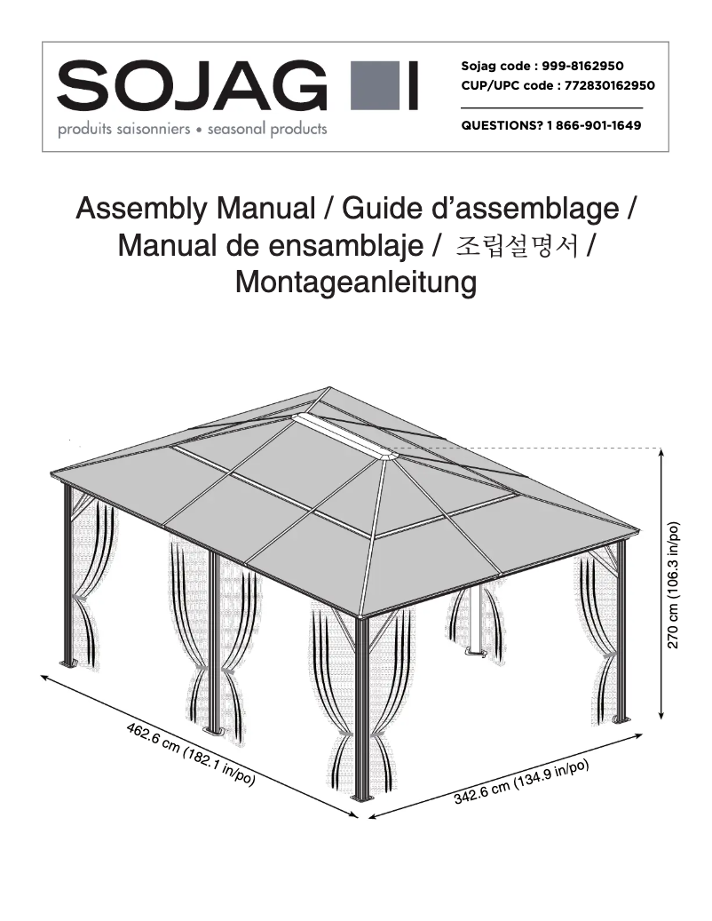 Página nº 1 - Manual de usuario Sojag Meridien