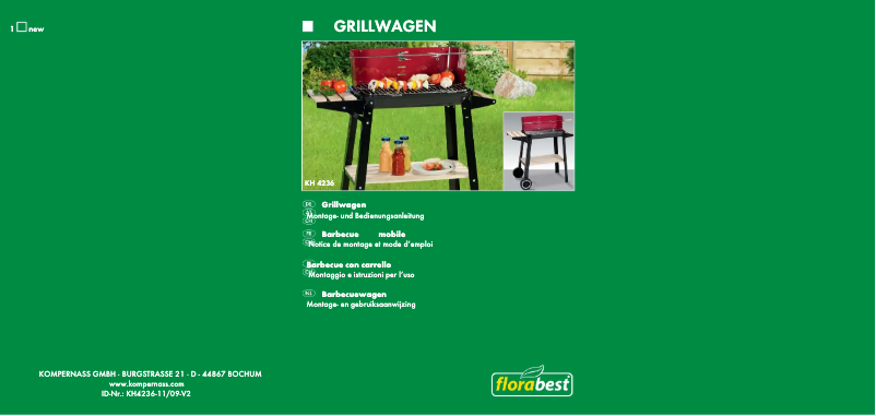 Imagen de la primera página del manual del dispositivo KH4236