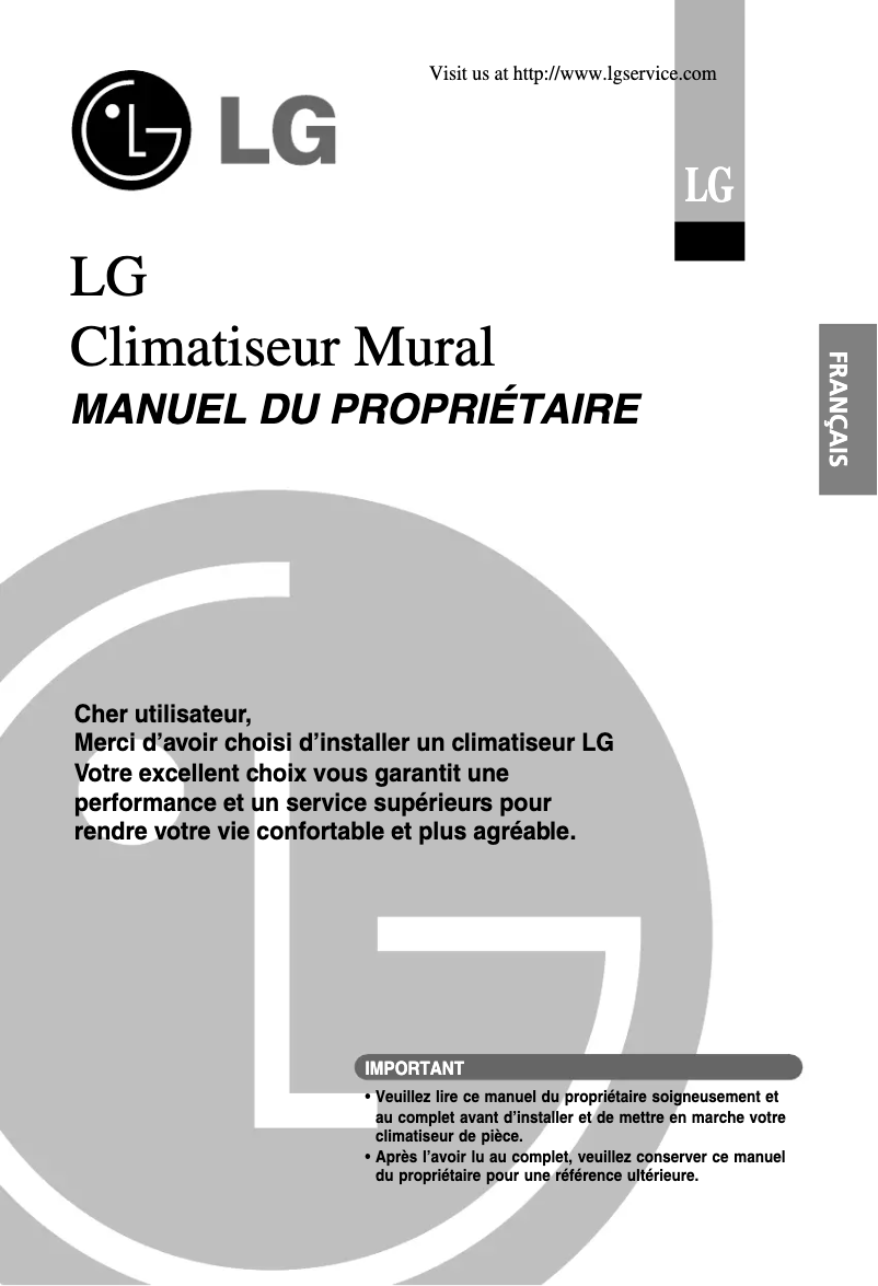 Página nº 1 - Manual de usuario LG LSUH306DGM3