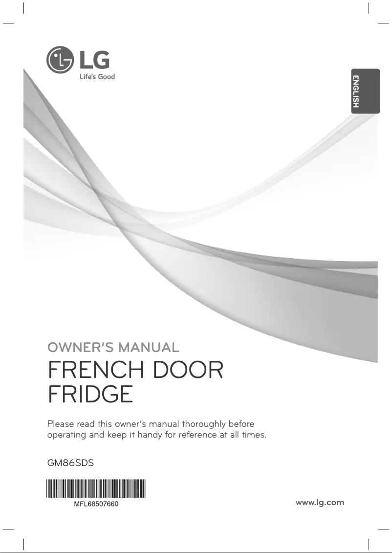 Página nº 1 - Manual de usuario LG GM86SDS