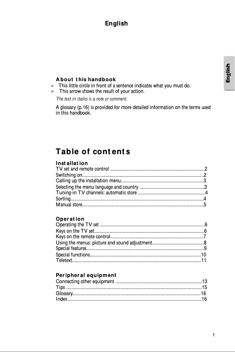 Imagen de la primera página del manual del dispositivo 28PT4503