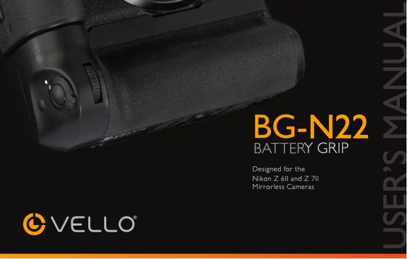 Imagen de la primera página del manual del dispositivo BG-N22