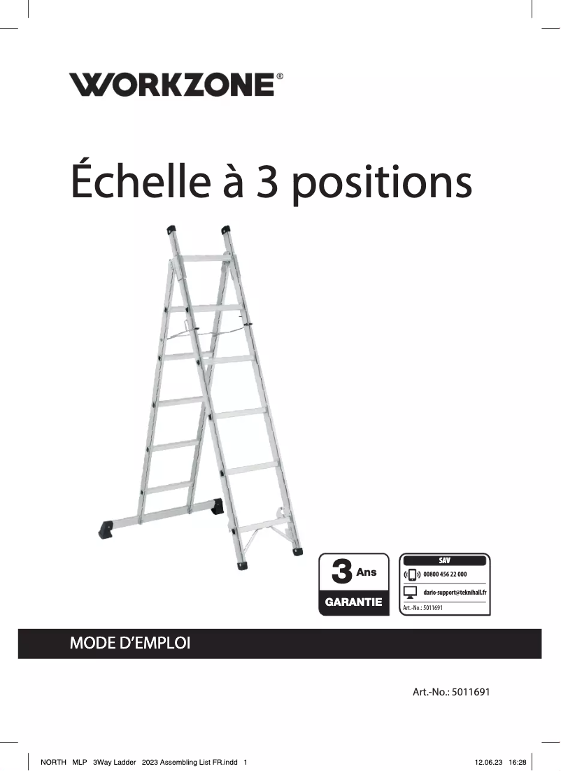 Página 1 del manual Manual de usuario Workzone 7198