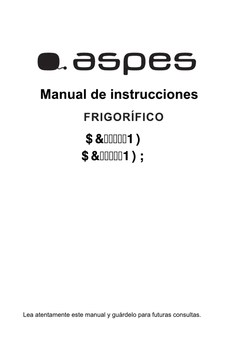 Imagen de la primera página del manual del dispositivo AC11853NFX