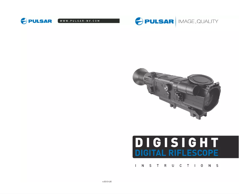 Página 1 del manual Manual de usuario Pulsar Digisight N770