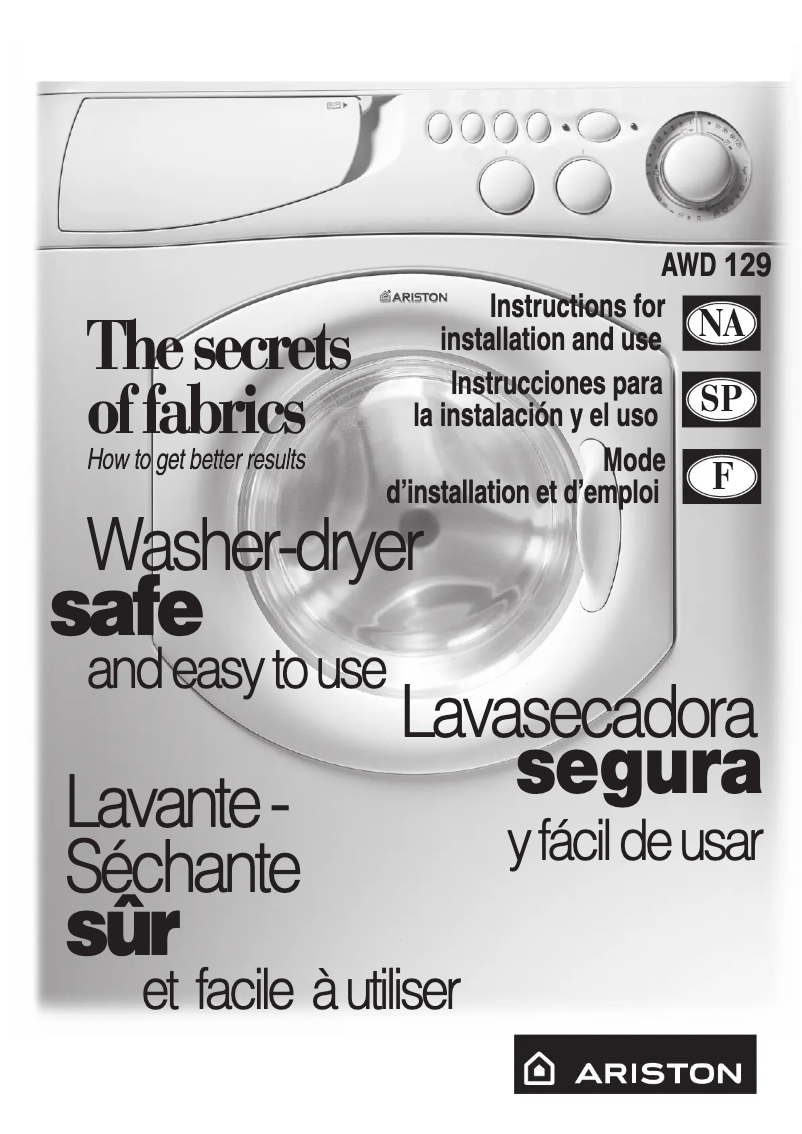 Imagen de la primera página del manual del dispositivo AWD129