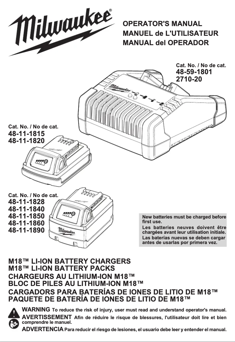 Imagen de la primera página del manual del dispositivo 48-59-1200