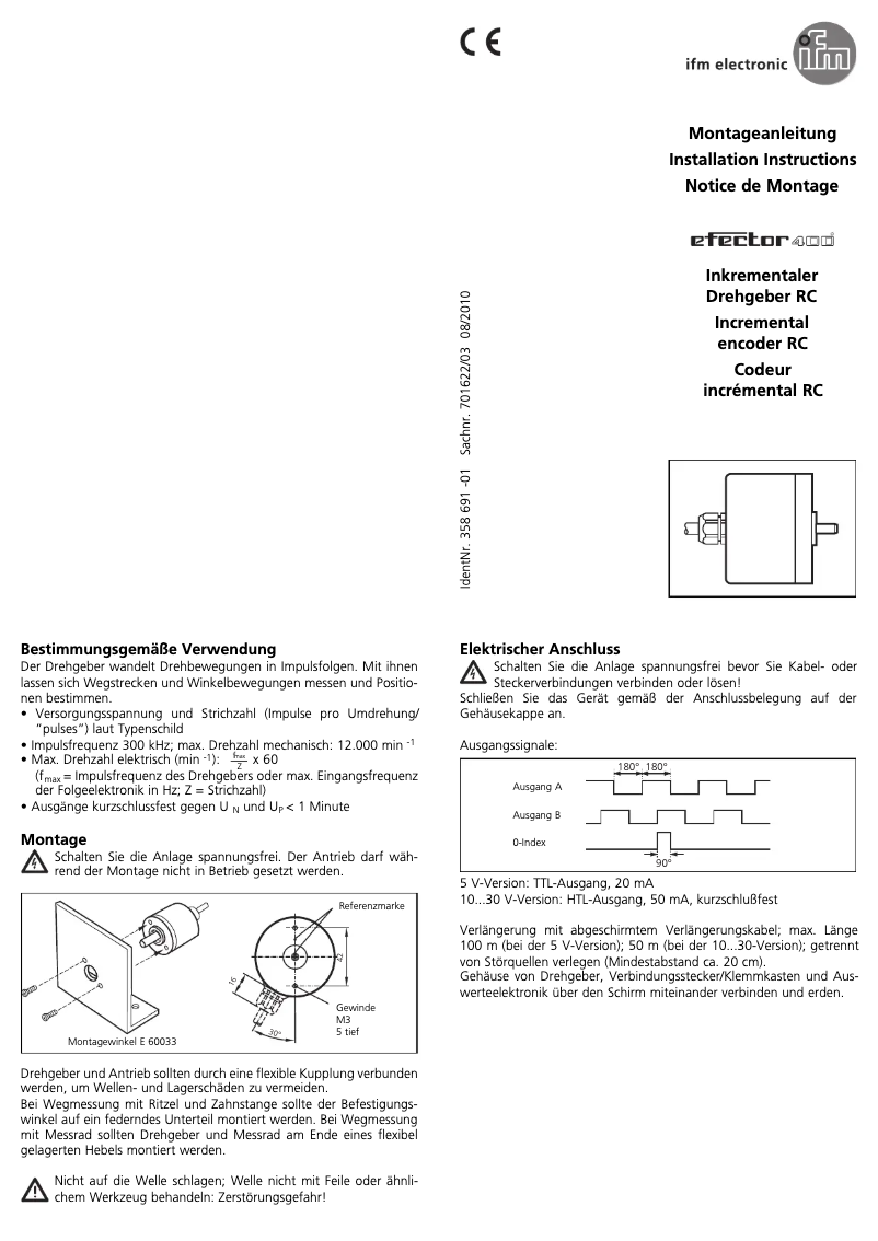 Imagen de la primera página del manual del dispositivo RC6024