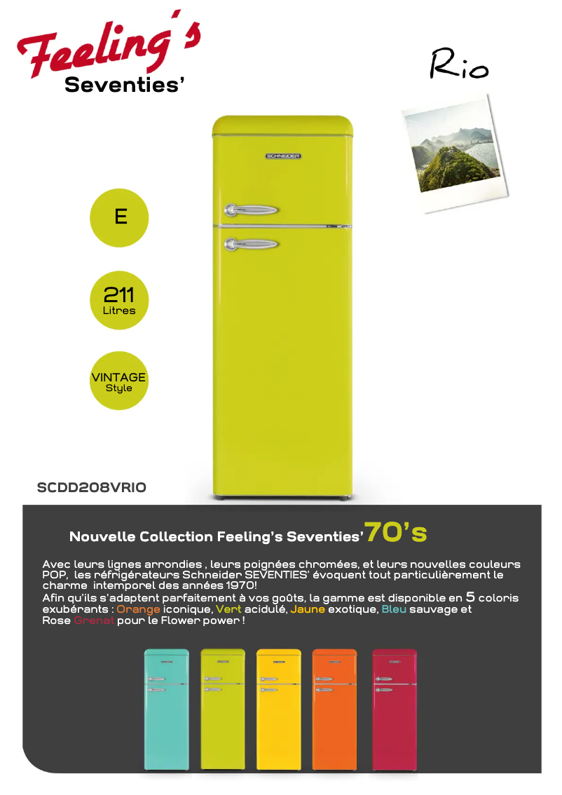 Página 1 del manual Ficha técnica Schneider SCDD208VRIO