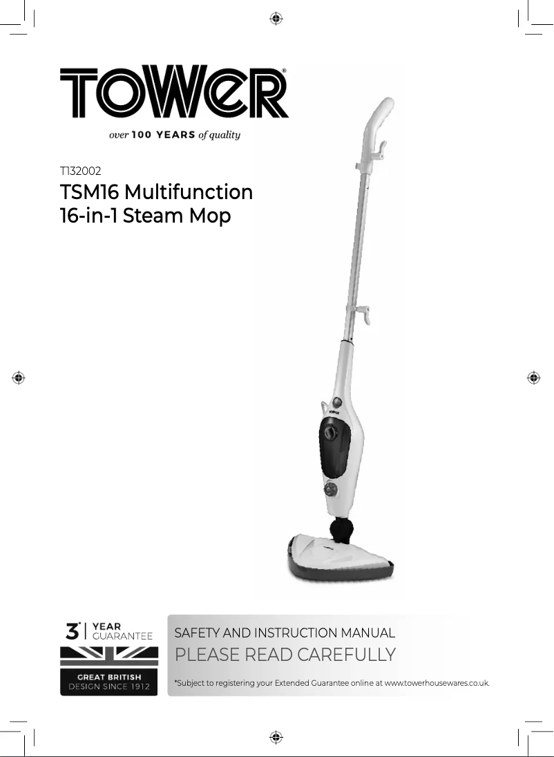 Imagen de la primera página del manual del dispositivo TSM16