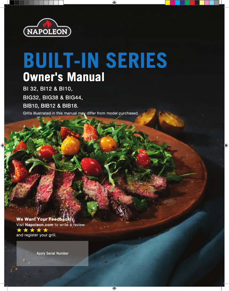 Página nº 1 - Manual de usuario Napoleon BIG32RBNSS
