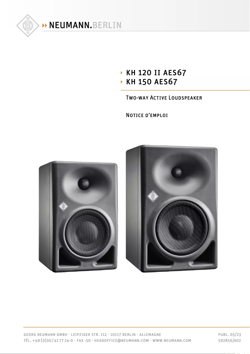 Imagen de la primera página del manual del dispositivo KH 810