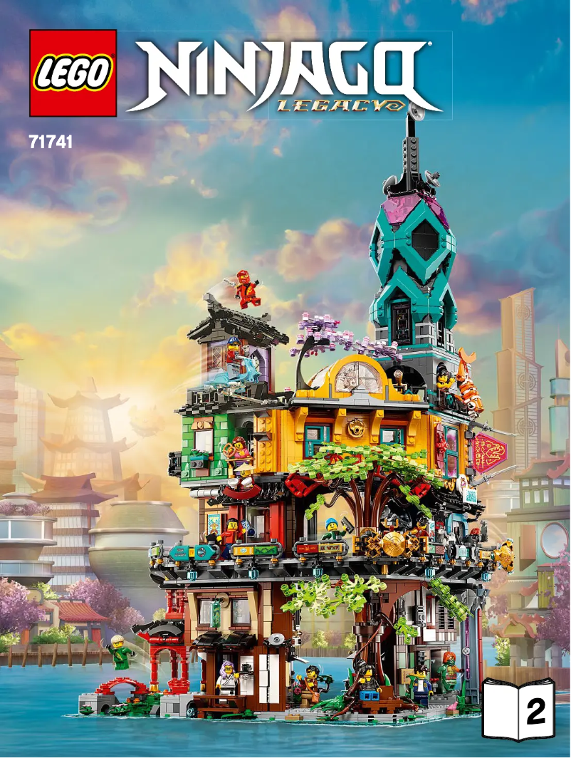 Imagen de la primera página del manual del dispositivo Ninjago 71741