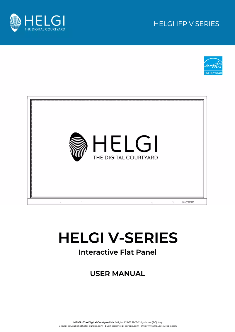 Página 1 del manual Manual de usuario HELGI HV7530