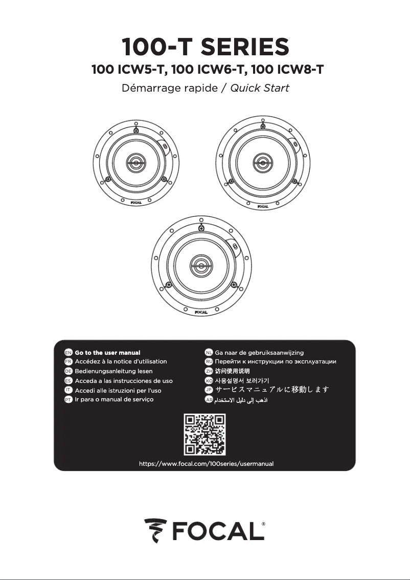 Imagen de la primera página del manual del dispositivo 100 ICW5-T