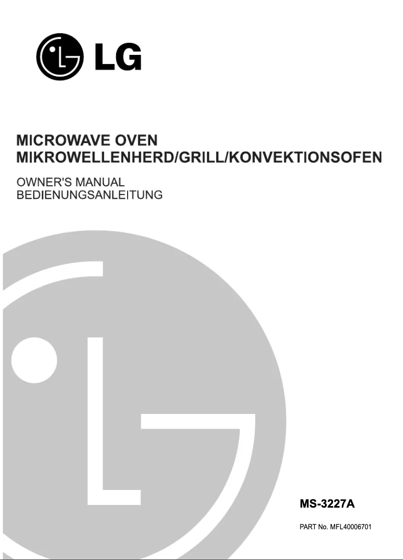 Imagen de la primera página del manual del dispositivo MS3227A