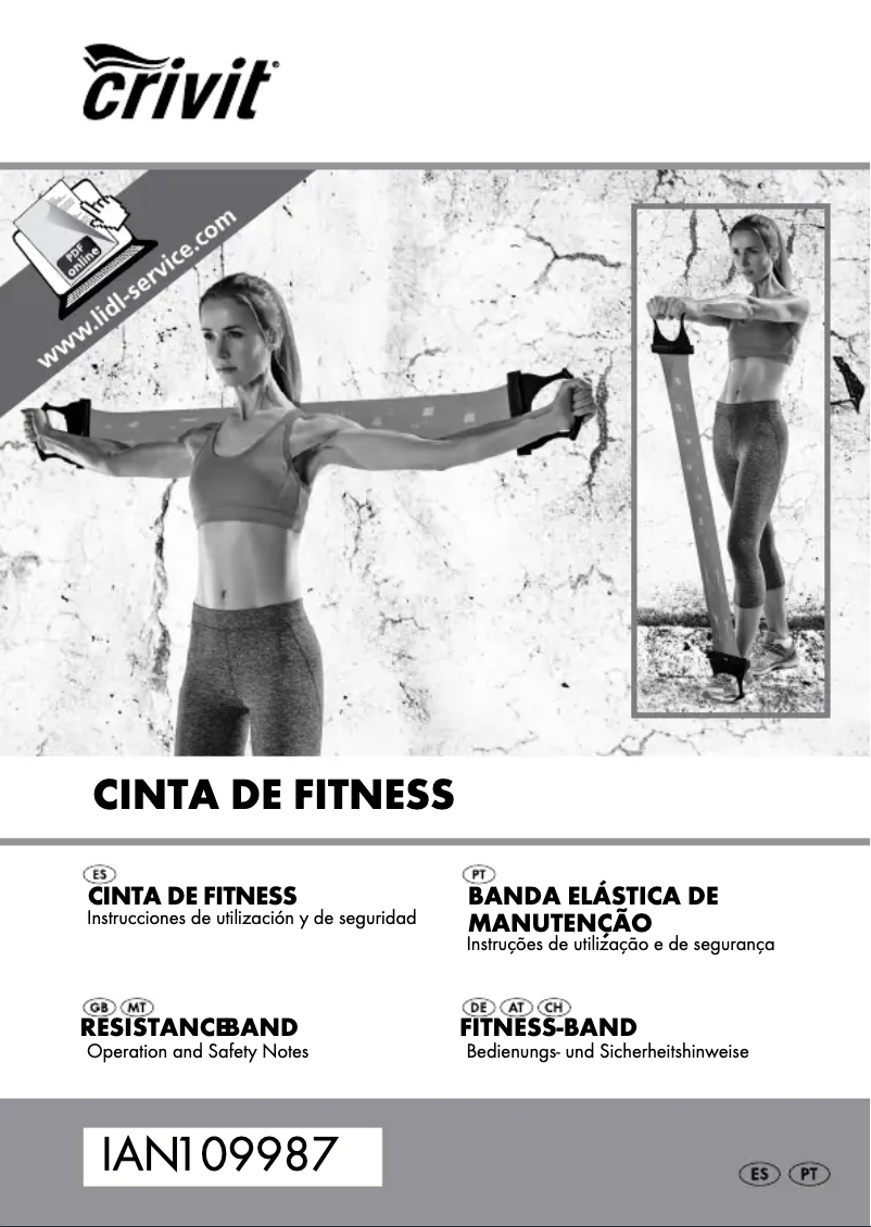 Imagen de la primera página del manual del dispositivo IAN 109987