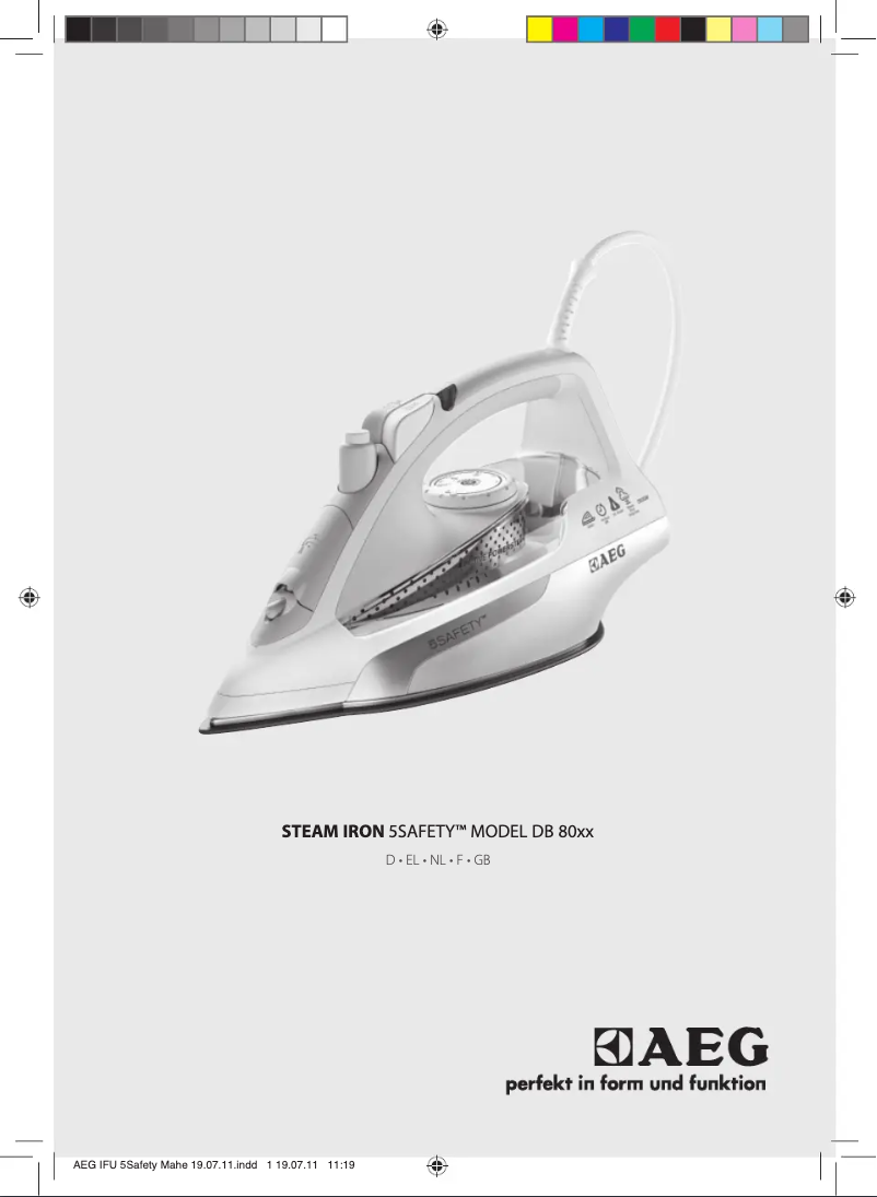 Imagen de la primera página del manual del dispositivo DB8050-U