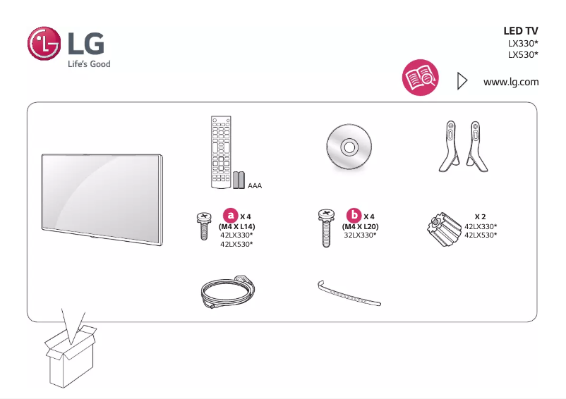 Página nº 1 - Manual de usuario LG 42LX330C