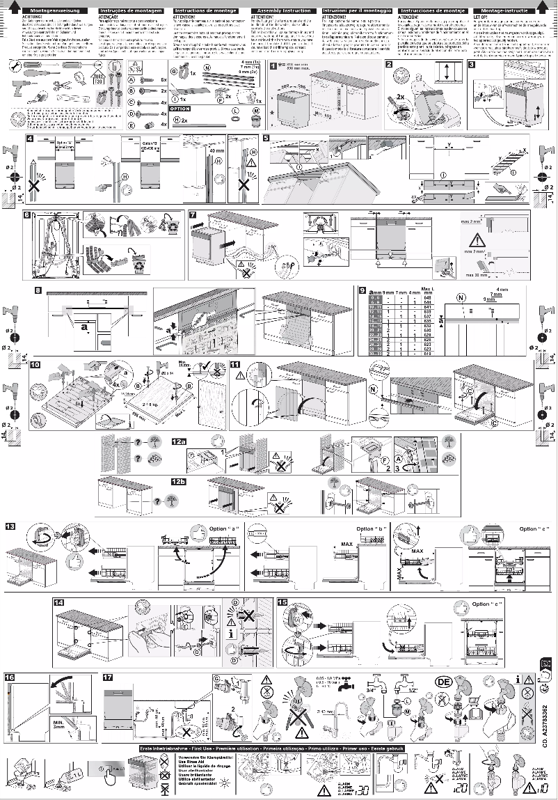 Imagen de la primera página del manual del dispositivo FEE7671APM