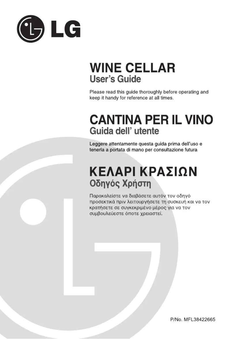 Página 1 del manual Manual de usuario LG GC-W141FTH