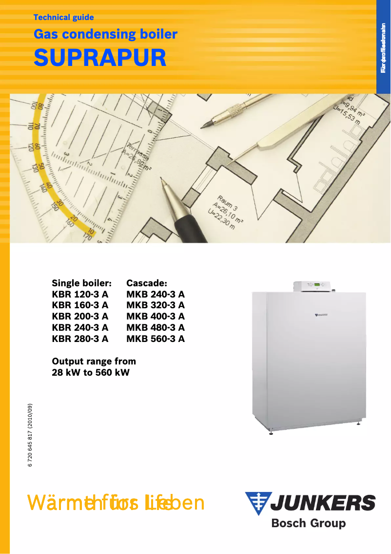 Imagen de la primera página del manual del dispositivo MKB 400-3 A