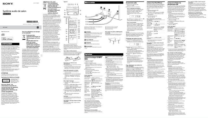Imagen de la primera página del manual del dispositivo CMT-S30iP
