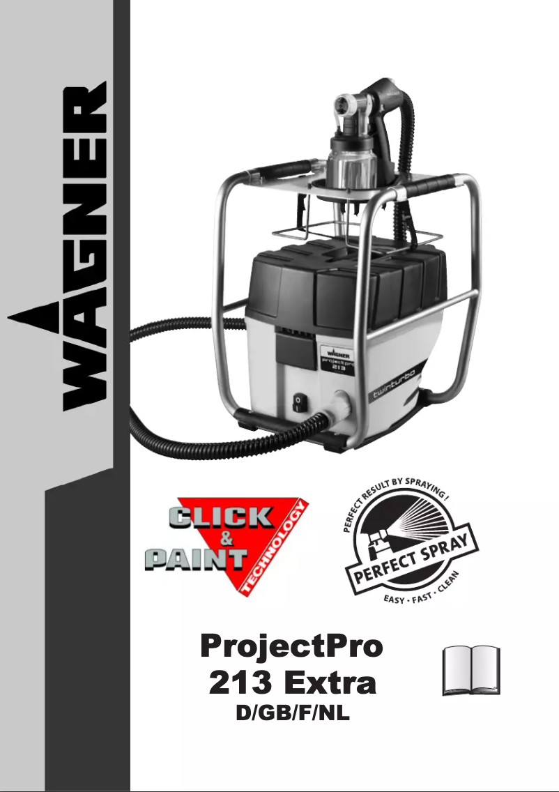 Página nº 1 - Manual de usuario Wagner ProjectPro 213 Extra
