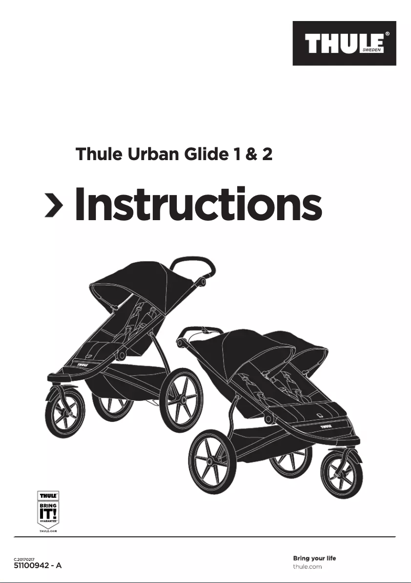 Imagen de la primera página del manual del dispositivo Urban Glide