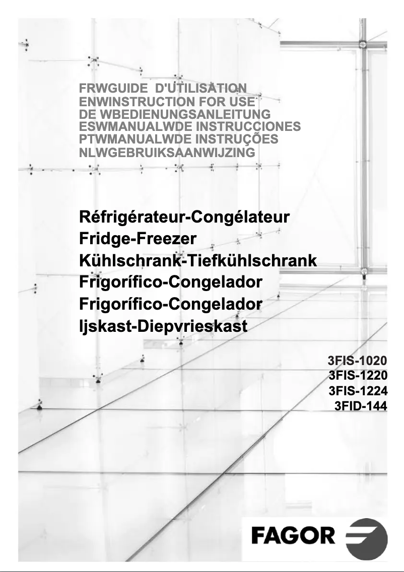 Página 1 del manual Manual de usuario Fagor 3FIS 1020