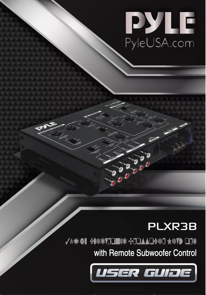 Imagen de la primera página del manual del dispositivo PLXR3B