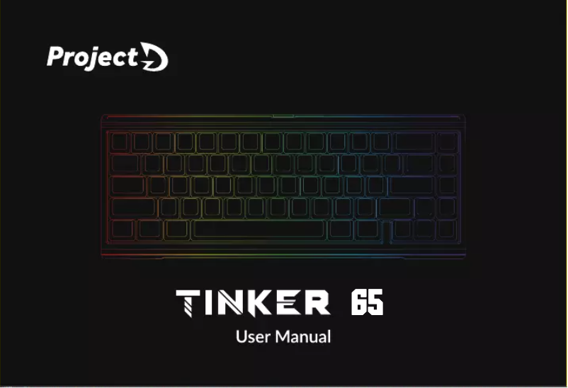 Imagen de la primera página del manual del dispositivo Tinker 65